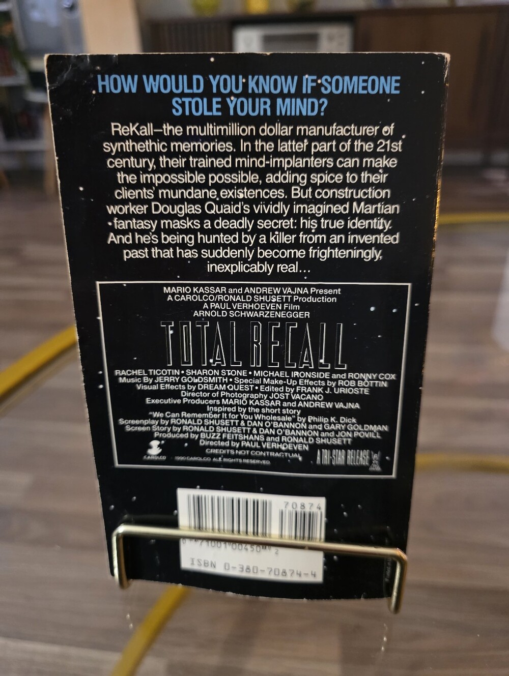 Total Recall Paperback Book - Picture 2 of 4